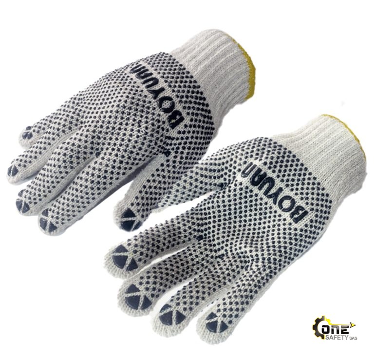GUANTE PVC PUNTOS DOBLE CARA BG132